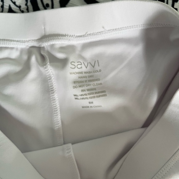 Savvi Pleated Paris Skort - Picture 5 of 5
